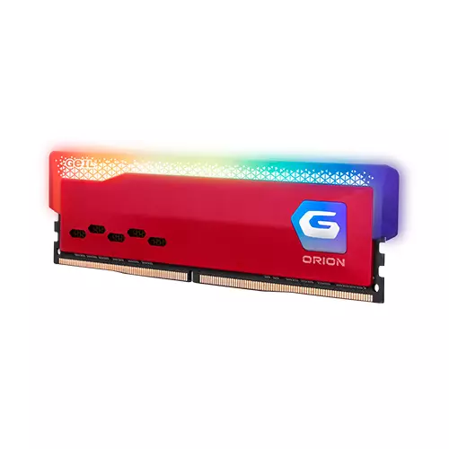 Geil Orion 8GB DDR4 3600 MHz RGB Desktop Ram (Red)-gallery-1
