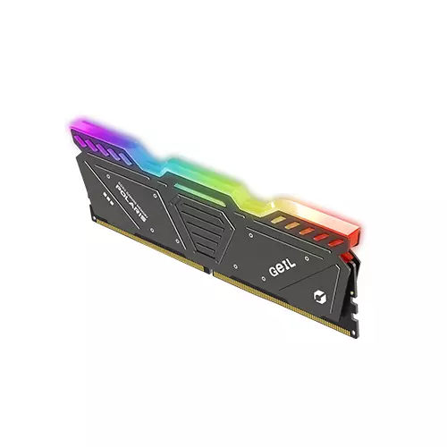 GEIL POLARIS 32GB (16GB X 2) DDR5 5200MHZ RGB DESKOTP RAM (GRAY)-gallery-2