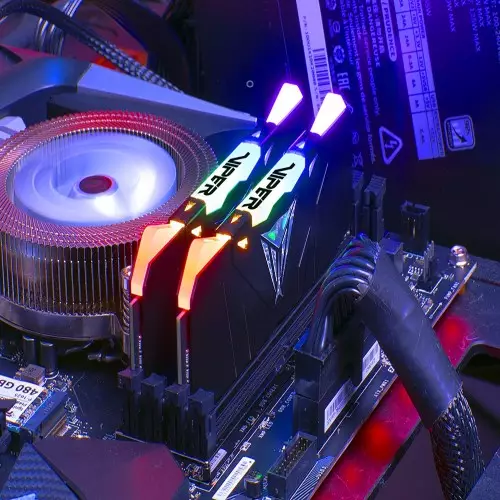 Patriot Viper Gaming RGB 8GB DDR4 3200Mhz Desktop Ram-gallery-2