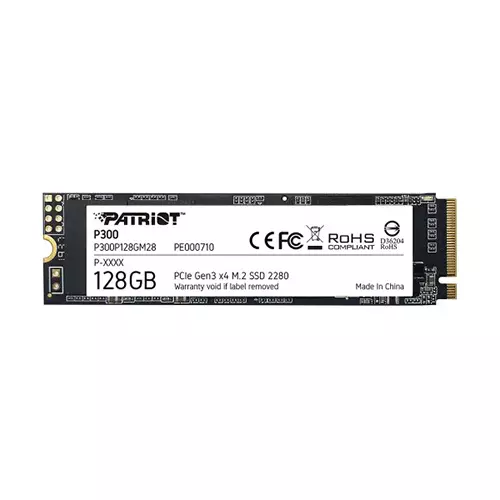 Patriot P300 128GB M.2 2280 PCIe NVMe SSD