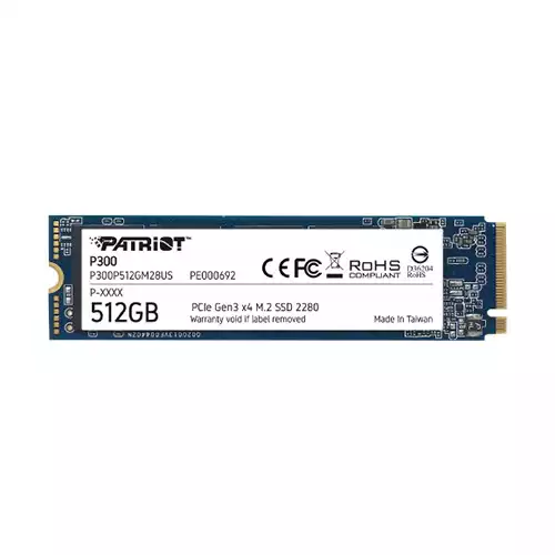 Patriot P300 512GB M.2 2280 PCIe NVMe SSD
