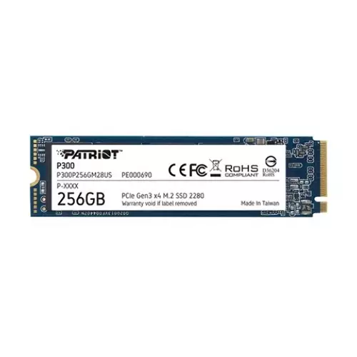 Patriot P300 256GB M.2 2280 PCIe NVMe SSD
