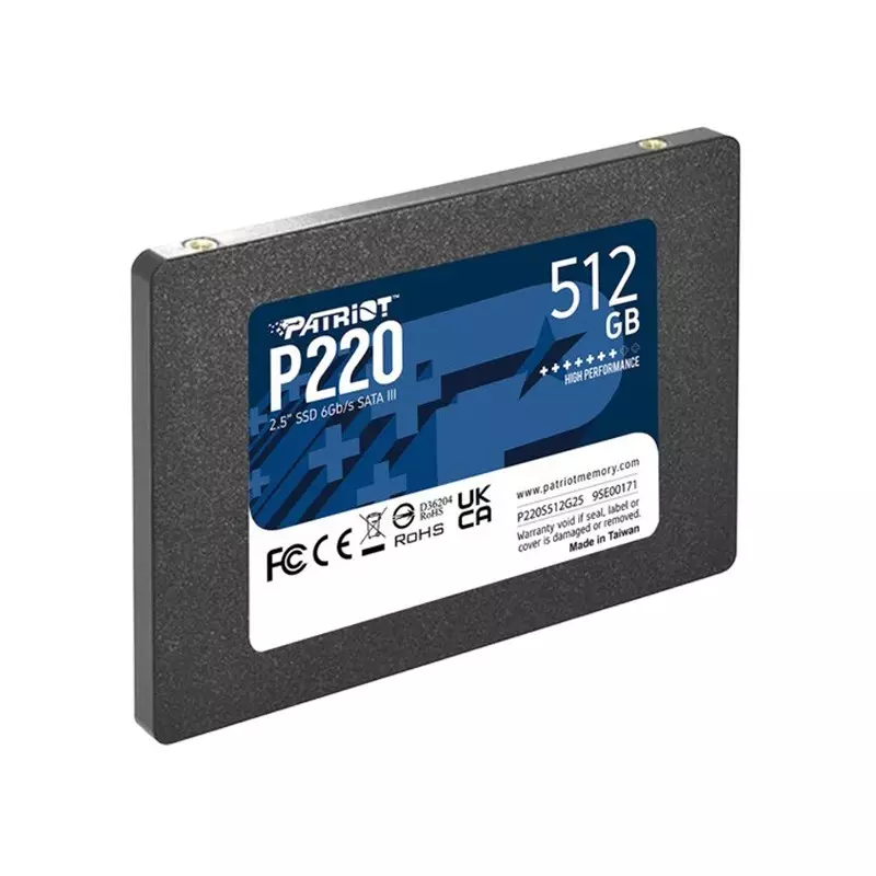 Patriot P220 512GB SATA III 2.5 inch Internal SSD-gallery-1