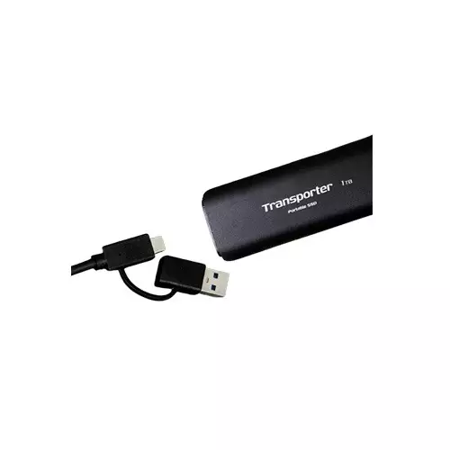 Patriot PTP1TBPEC Transporter 1TB Type-C External Portable SSD - 4