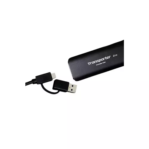 Patriot PTP2TBPEC Transporter 2TB Type-C External Portable SSD - 4