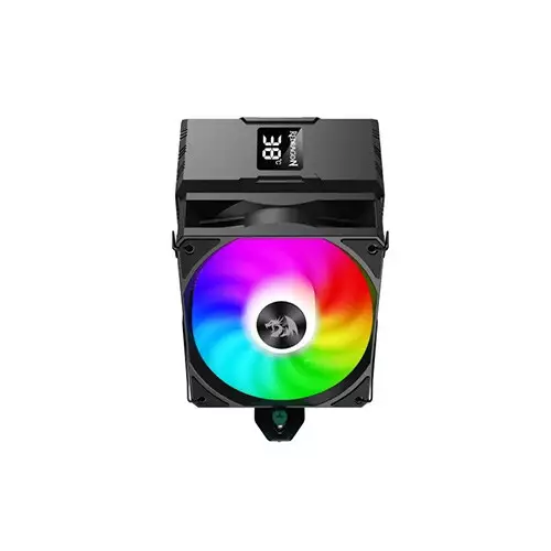 REDRAGON CC-1013 12cm RGB CPU Cooler With Temperature Fan 4 Heat Pipes-gallery-1