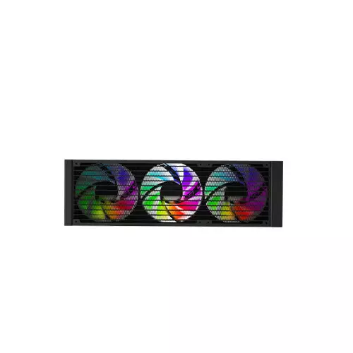 REDRAGON CCW-1017 360 CPU Liquid Cooler With Temperature Display 3x 12cm RGB Fans-gallery-1