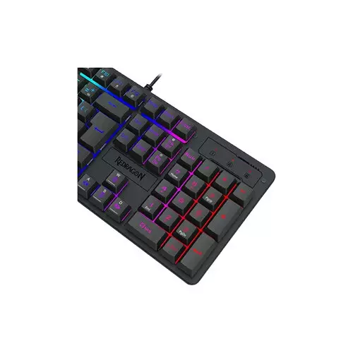 Redragon Netherbane K521 Wired 104 keys Gaming Black Keyboard - 4