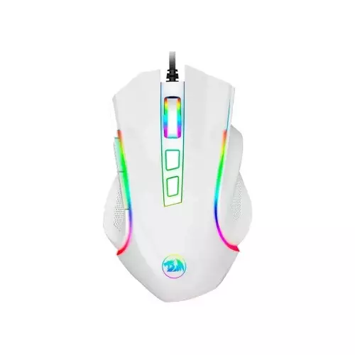 Redragon M607 GRIFFIN RGB 7200 DPI Gaming Mouse (White)