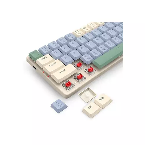 Redragon BS-8772 CB Wireless Mechanical Keyboard and Mouse Combo - 2