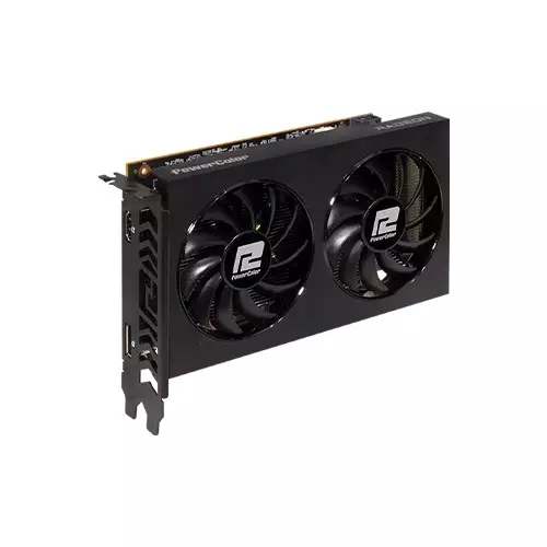 PowerColor Fighter AMD Radeon AXRX 6500XT 4GBD6-DH/OC 4GB GDDR6 Graphics Card-3