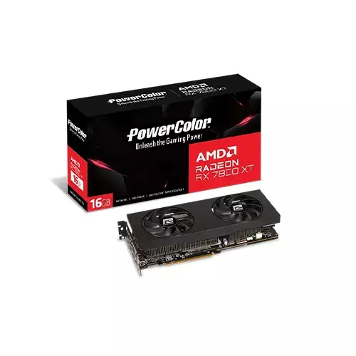 PowerColor AMD Radeon RX 7800 XT 16GB GDDR6 Graphics Card