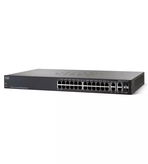 Cisco SF300-48 48-port 10/100 Managed Switch with Gigabit Uplinks