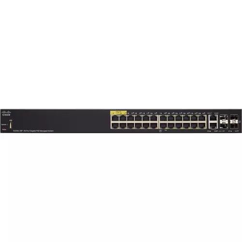 Cisco SG350-28P 350 Series 28-Port PoE+ Managed Gigabit Ethernet Switch-gallery-2