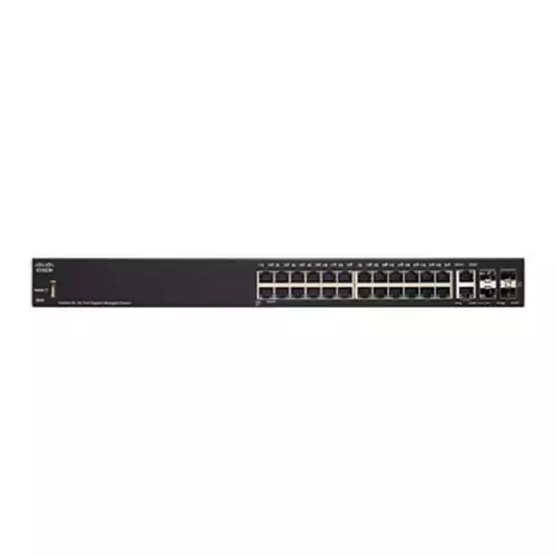 Cisco SG350-28-K9-EU 28-Port Gigabit Managed Switch-gallery-1
