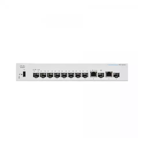 CISCO CBS350-8S-E-2G 10 PORT MANAGED NETWORK SWITCH