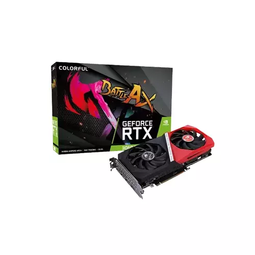 COLORFUL GEFORCE RTX 3060 TI NB DUO V2 LHR-V 8GB GDDR6 GRAPHICS CARD