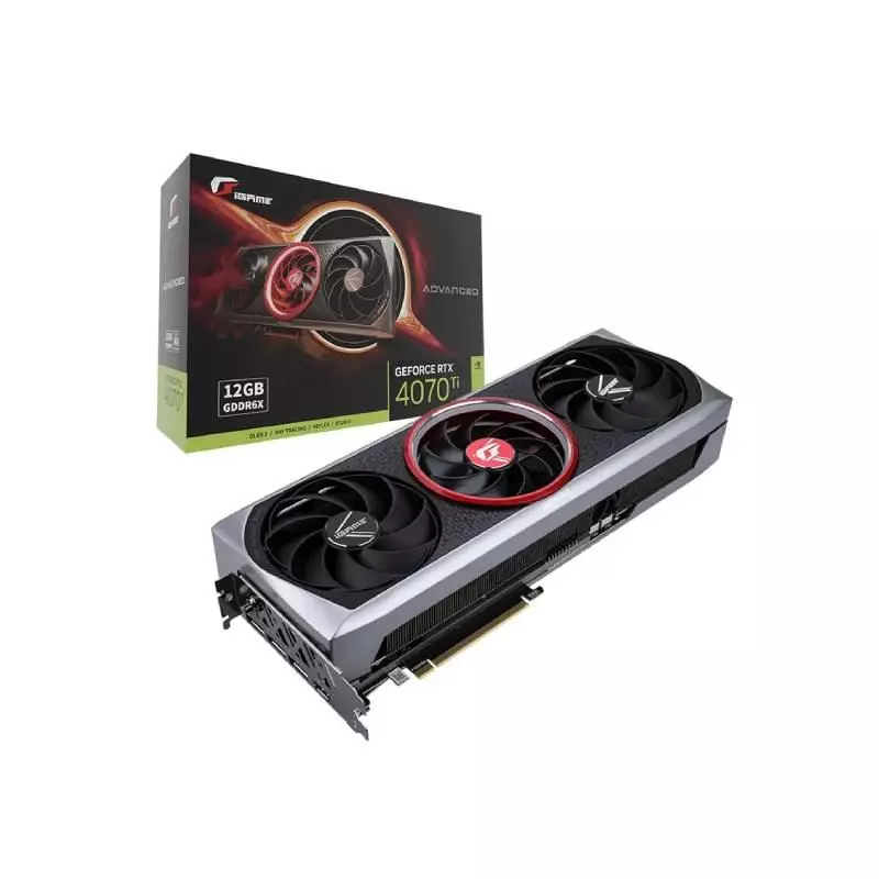 COLORFUL IGAME GEFORCE RTX 4070 TI ADVANCED OC-V 12GB GDDR6X GRAPHICS CARD