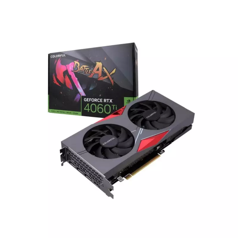 COLORFUL GEFORCE RTX 4060 TI NB DUO 8GB-V GDDR6 GRAPHICS CARD