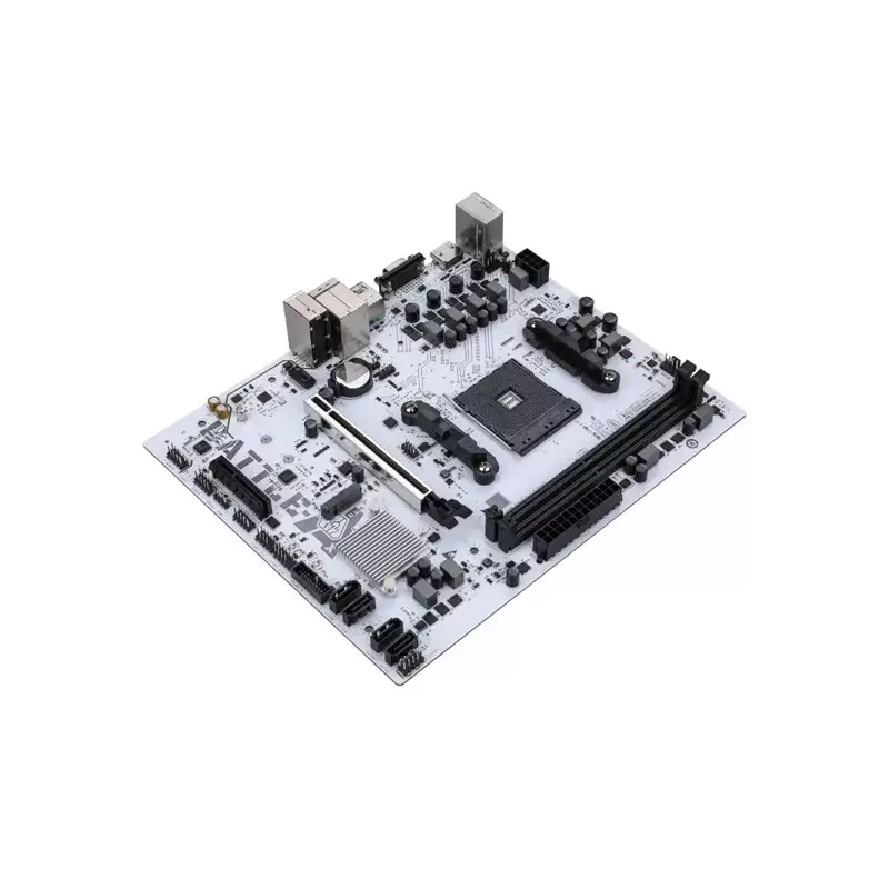 COLORFUL BATTLE-AX B550M-T PRO V14 MICRO ATX AMD MOTHERBOARD (WHITE) - 2