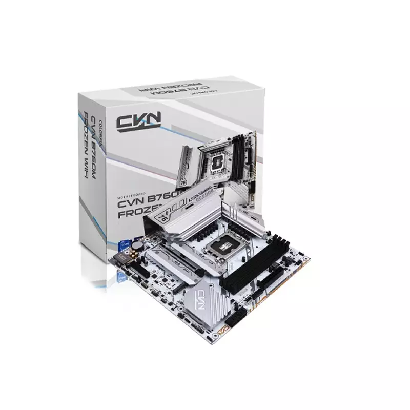 COLORFUL CVN B760M FROZEN WIFI V20 14TH/13TH GEN INTEL MOTHERBOARD