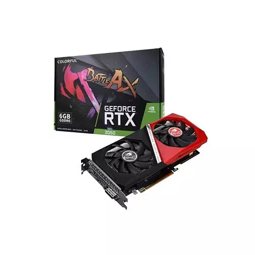 Colorful GeForce RTX 3050 NB DUO 6GB-V 6GB GDDR6 Graphics Card