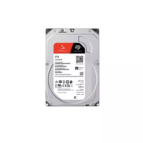 Seagate IronWolf 6TB ST6000VN006 3.5 Inch SATA 5400RPM NAS Hard Drive - 1