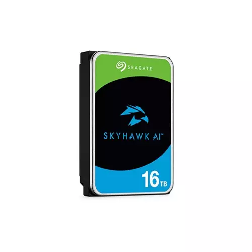Seagate SkyHawk AI 16TB 3.5 Inch SATA Surveillance HDD - 1