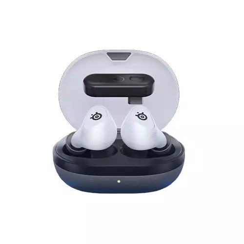 SteelSeries Arctis GameBuds ANC Earbuds (White)-gallery-1