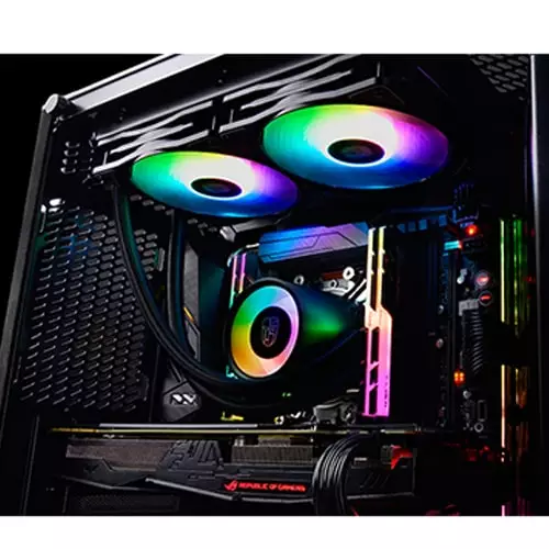 DeepCool Castle 240 ARGB 240mm All in One Liquid CPU Cooler - 2
