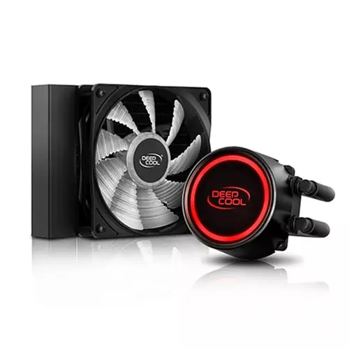 DeepCool Gammaxx L120T Red LED 120mm All in One Liquid CPU Cooler - 1