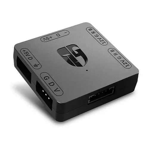 Deepcool RGB Convertor - Convert 3-pin (+5V) ARGB Fans to 4-pin (+12V) RGB Capable Motherboard