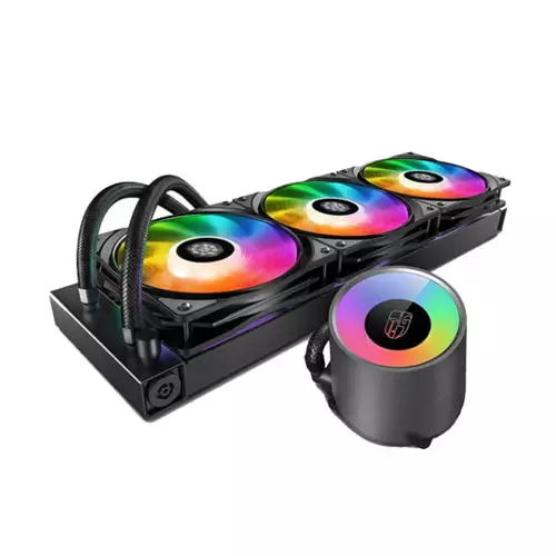 Deepcool Castle 360 ARGB V2 360mm All in One Liquid CPU Cooler - 2