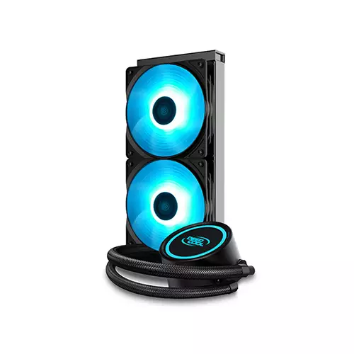 DeepCool Gammaxx L240 V2 RGB 240mm All in One Liquid CPU Cooler - 1