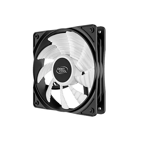 Deepcool RF120W LED Case Cooling Fan (White) - 1