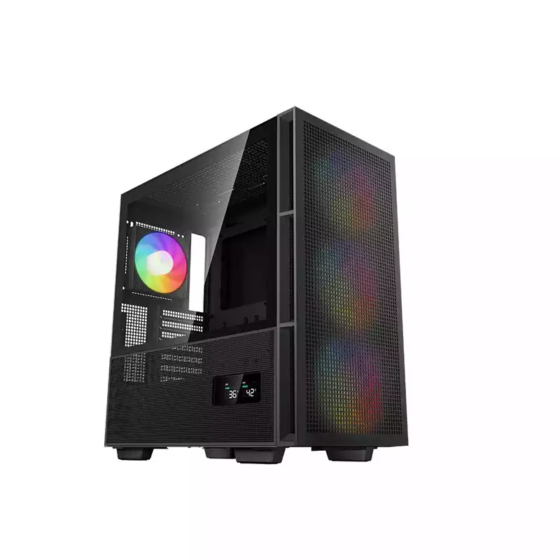 DEEPCOOL CH560 DIGITAL MID TOWER MICRO-ATX CASING BLACK