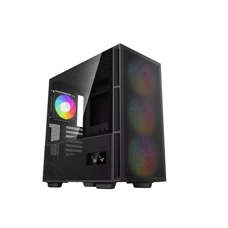 DEEPCOOL CH560 DIGITAL MID TOWER MICRO-ATX CASING BLACK