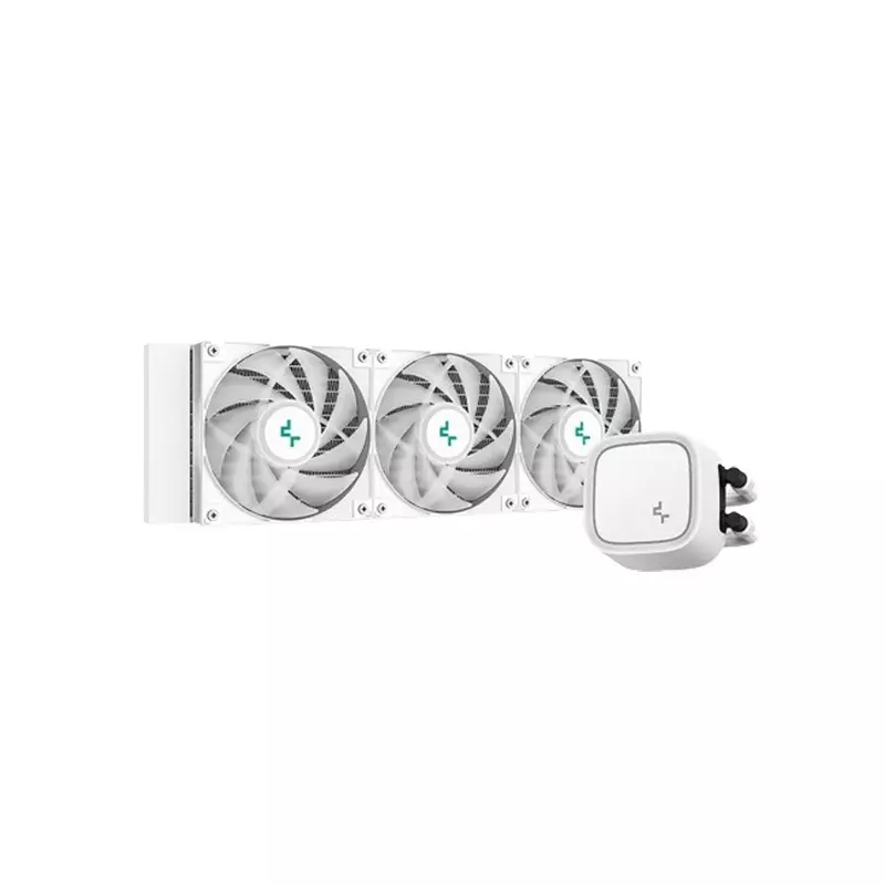 DEEPCOOL LE720 360mm ARGB All-in-One Liquid CPU Cooler (White) - 1