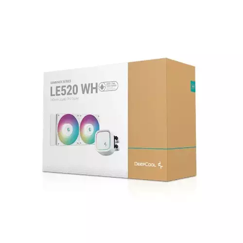 DeepCool LE520 WH ARGB 240mm Liquid Cooler - 1