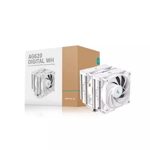 Deepcool AG620 DIGITAL WH Hydro Bearing CPU Cooler