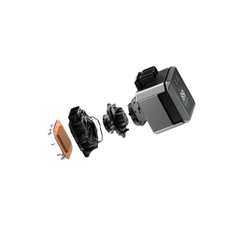 DeepCool MYSTIQUE 240 240mm CPU Liquid Cooler with TFT LCD Screen - 2