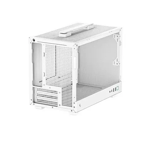 Deepcool CH160 White Ultra-portable High Airflow mini-ITX Case-gallery-1