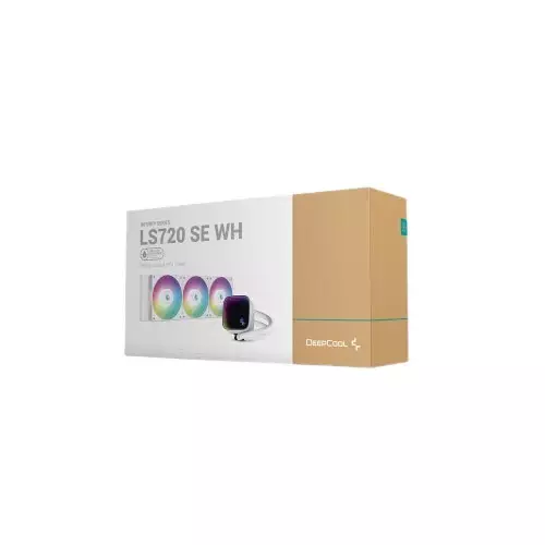 Deepcool LS720 SE Digital Liquid CPU Cooler (White)-4