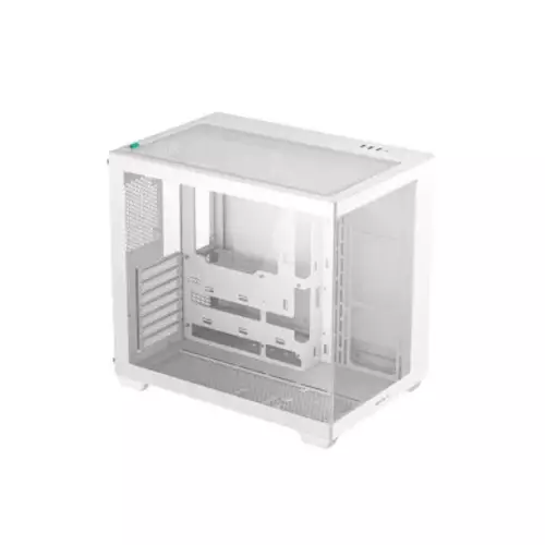 Deepcool CG530 WH Tempered Glass Panels Dual Chamber ATX Computer Case-gallery-1