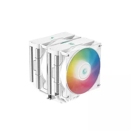 Deepcool AG620 Digital ARGB 120mm Intel & AMD Socket CPU Air Cooler (White)