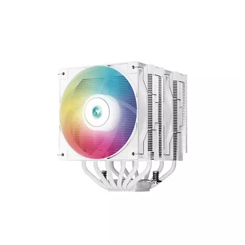 Deepcool AG620 Digital ARGB 120mm Intel & AMD Socket CPU Air Cooler (White)-1