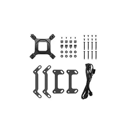 DeepCool MYSTIQUE 240 ARGB All In One Liquid CPU Cooler (Black) - 4