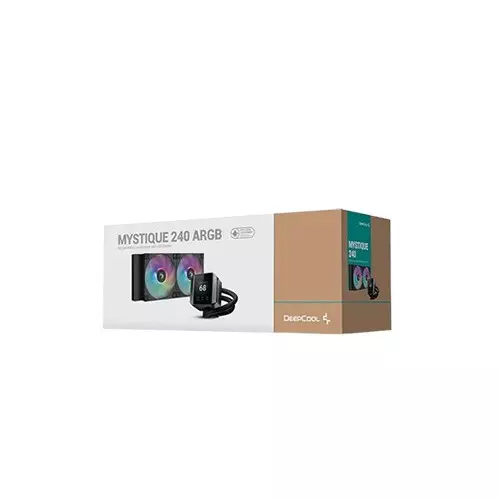 DeepCool MYSTIQUE 240 ARGB All In One Liquid CPU Cooler (Black)-5