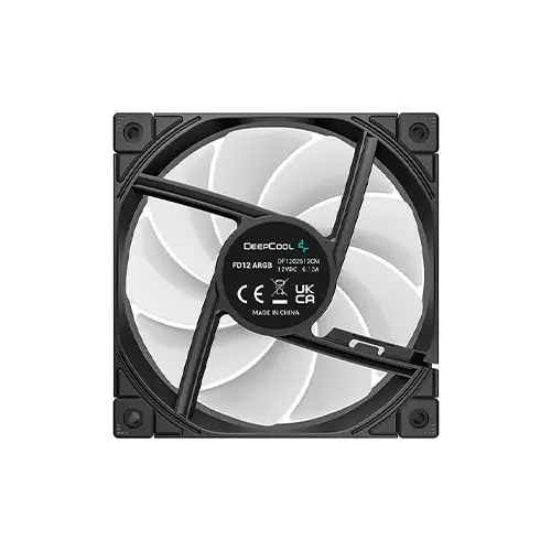 Deepcool FD12 ARGB-3 IN 1 120mm Casing Cooling Fan (Black)-gallery-3