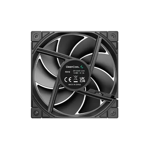 Deepcool FD12-3 IN 1 120mm Casing Cooling Fan (Black)-gallery-3